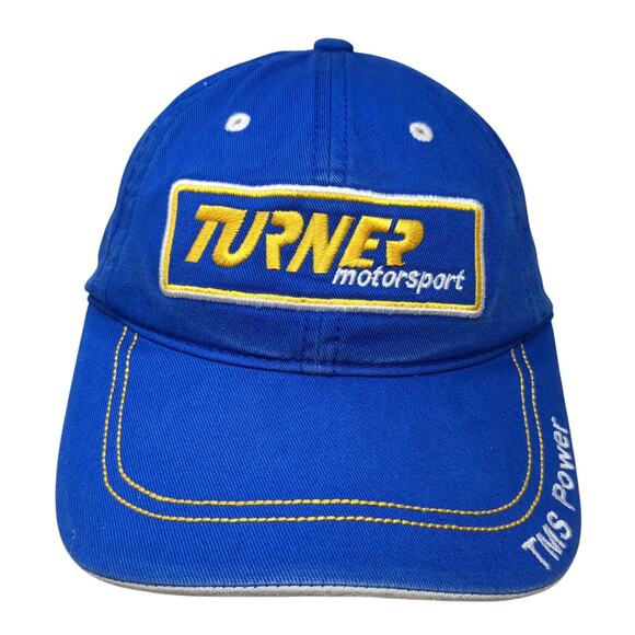 Turner Motorsport Slideback Hat Blue One Size Adjustable Embroidered - Picture 1 of 9